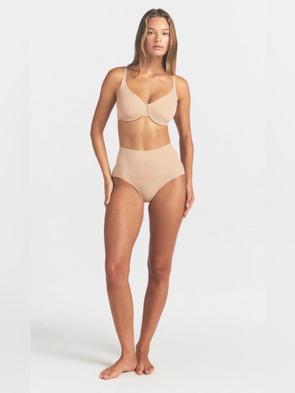 SKIMS brief/thong in Clay nwt size XXS